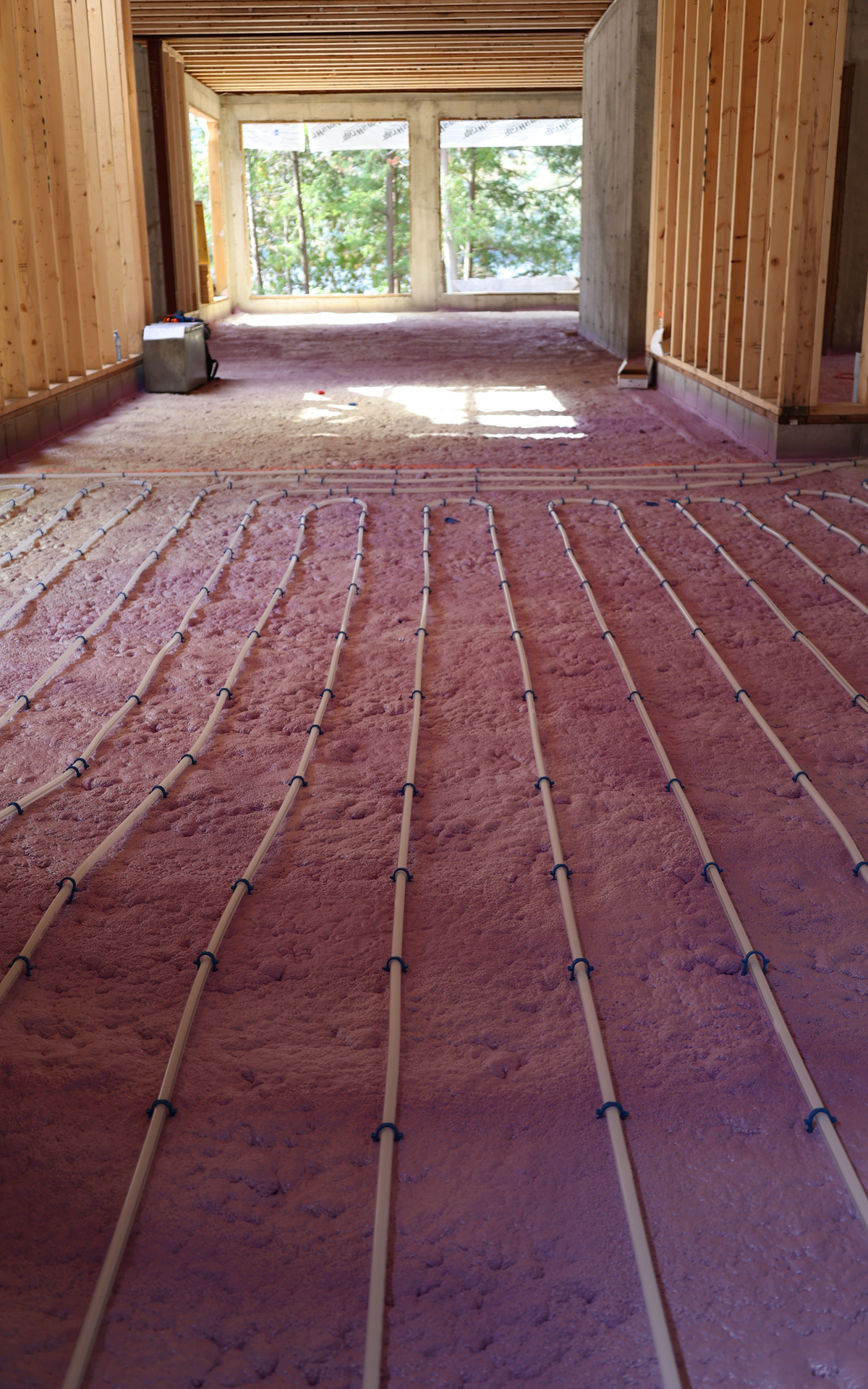 in floor heating