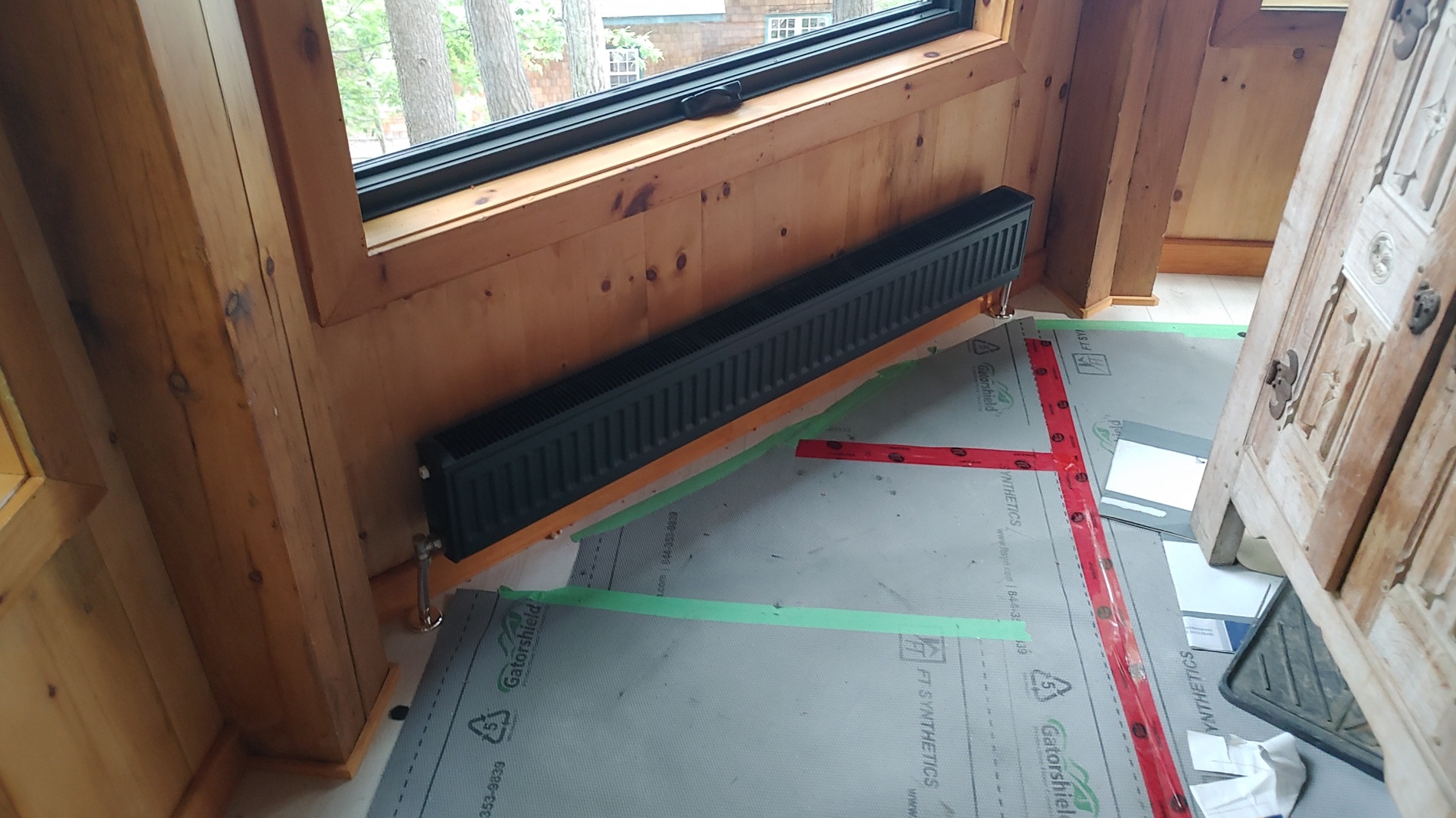 radiator installattion